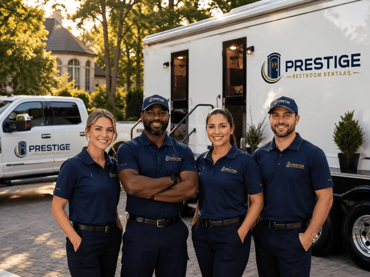 Trusted Luxury Portable Restrooms company in Hart, MI
